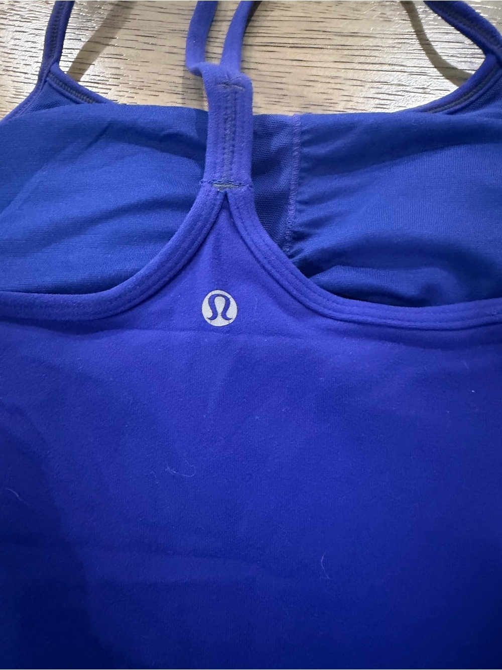 lululemon athletica Women's Royal Blue Strappy Tank - Picture 2 of 5